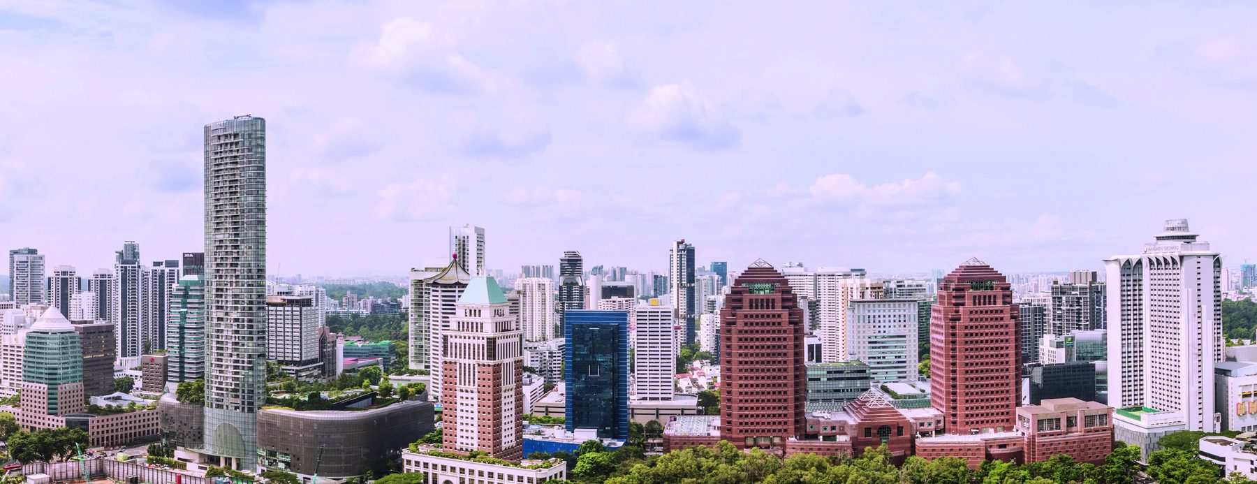Skyline view from The Lumos